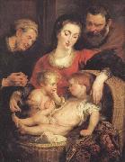 Peter Paul Rubens Holy Family with St.Elizabeth Germany oil painting artist